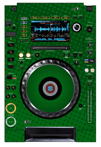 Pioneer DJ CDJ 2000 NEXUS Skin Gradienter Green