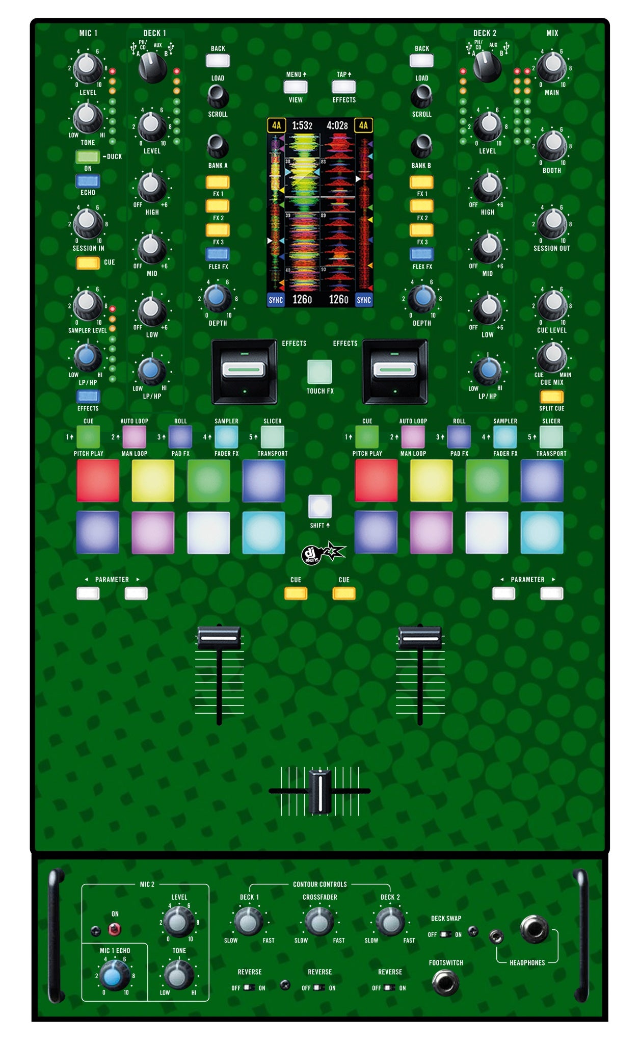 Rane 72 Skin Gradienter Green