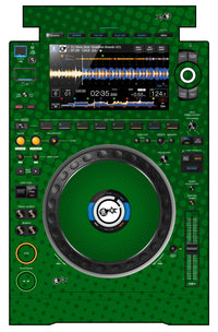 Pioneer DJ CDJ 3000 Skin Gradienter Green
