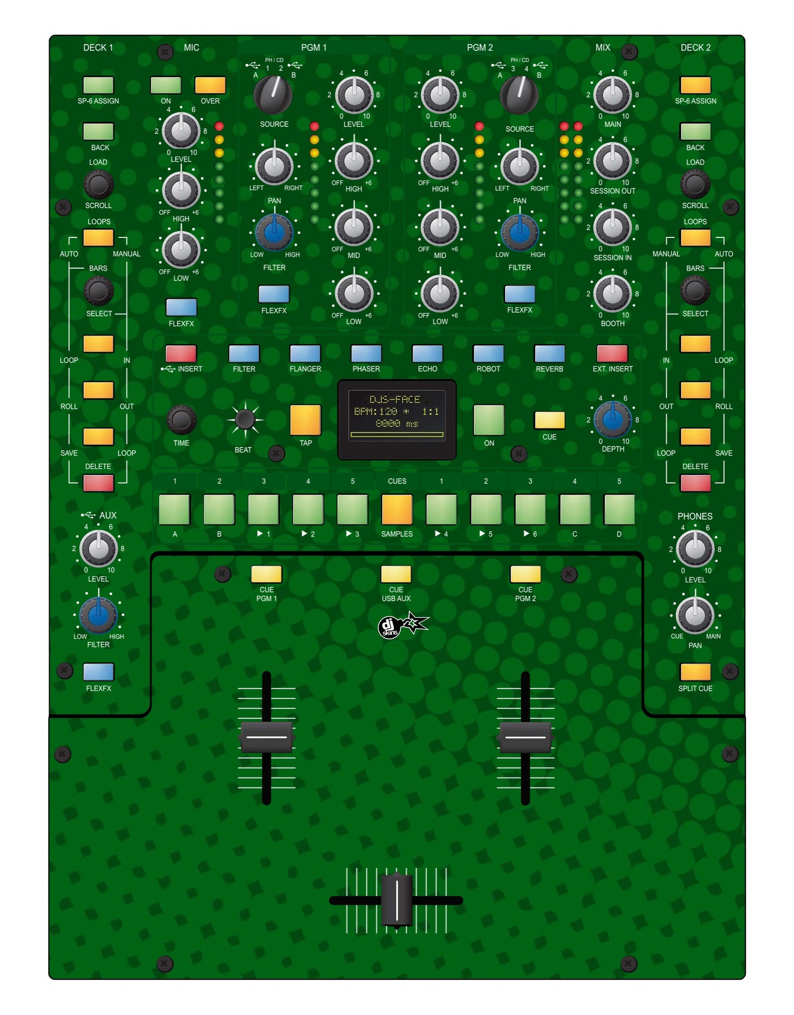 Rane 62 Skin Gradienter Green