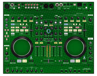 Denon DJ MC 6000 Skin Gradienter Green