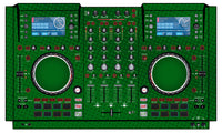 Numark NV Skin Gradienter Green