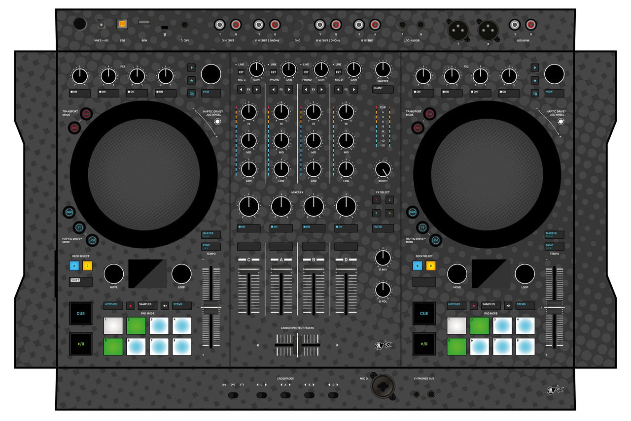 Native Instruments S4 MK3 Skin Gradienter Grey