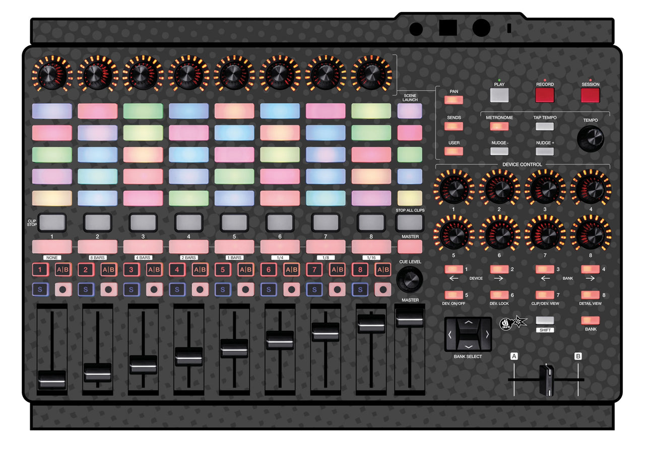 Akai Pro APC 40 MK2 Skin Gradienter Grey