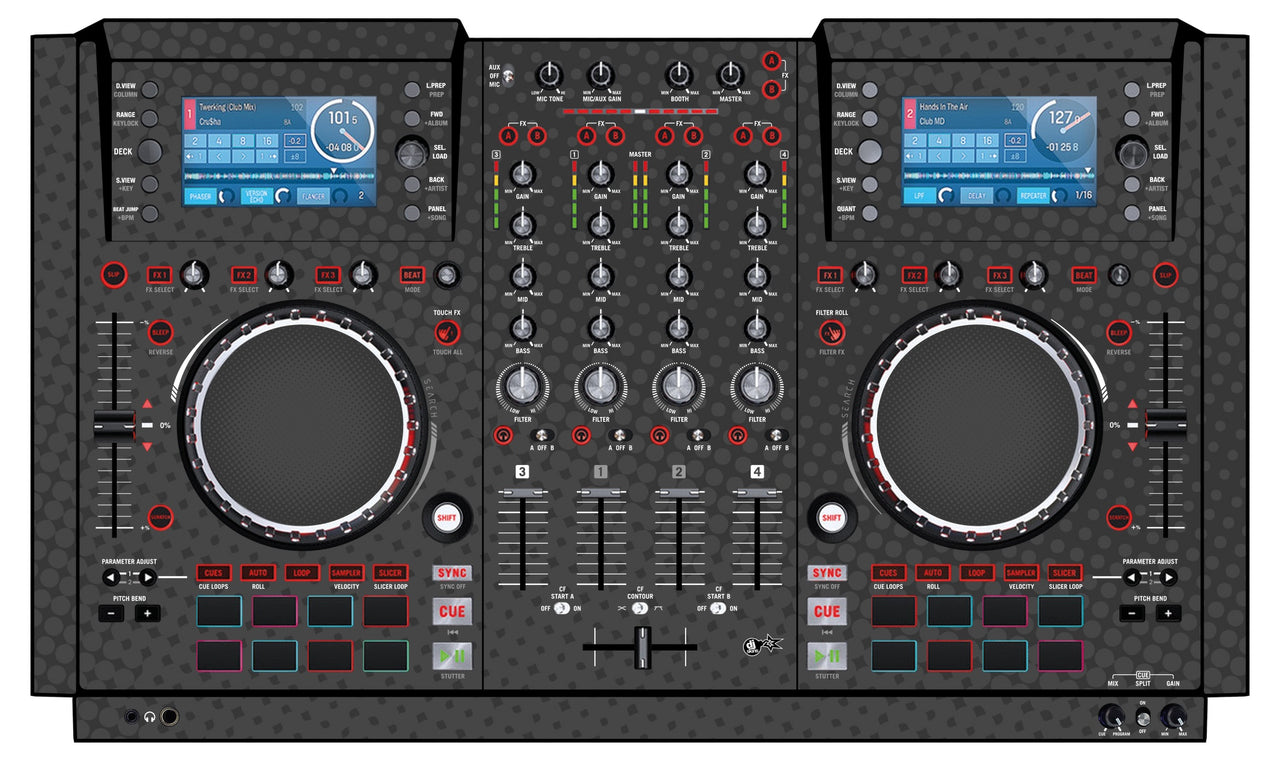 Numark NV 2 Skin Gradienter Grey