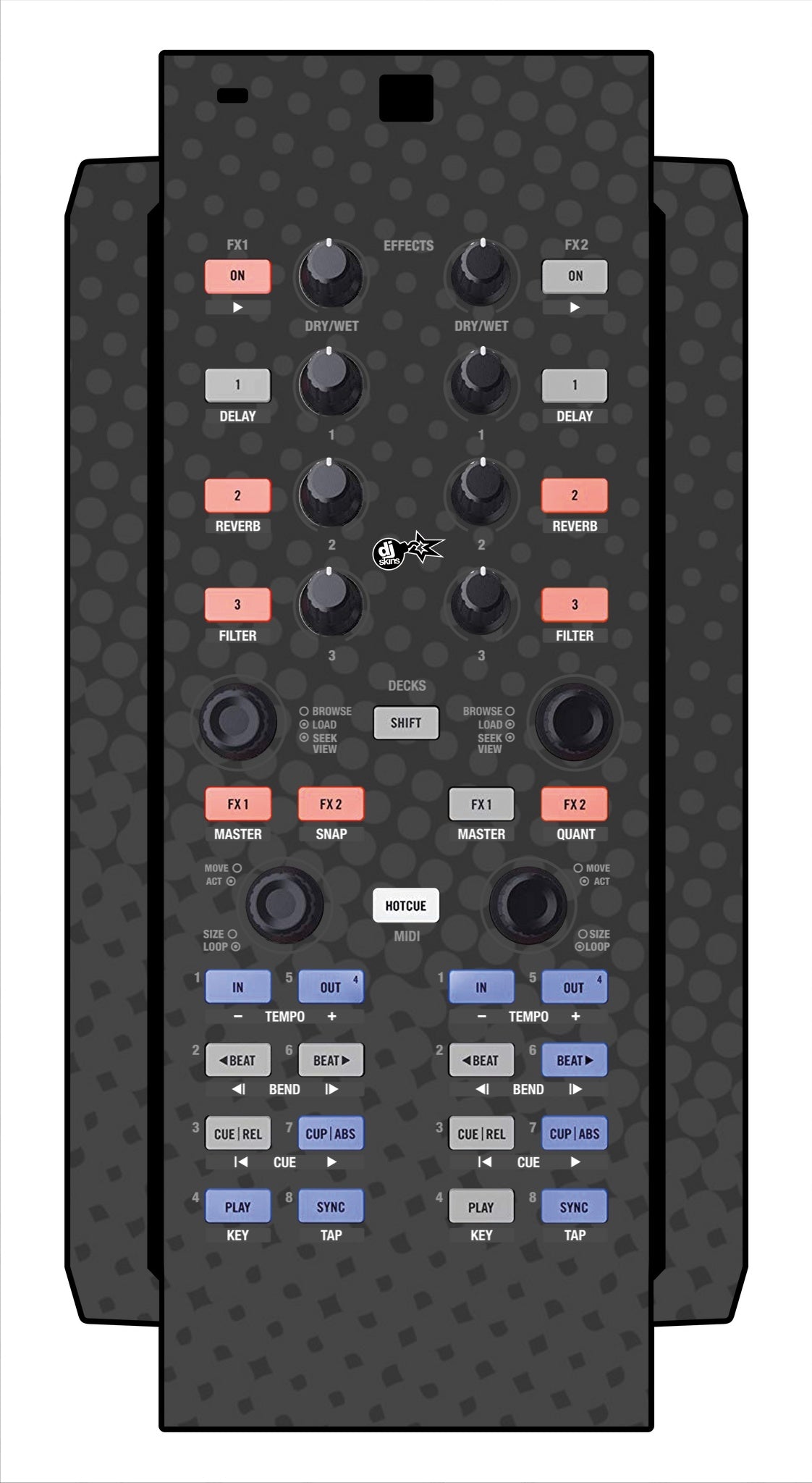 Native Instruments X1 Skin Gradienter Grey
