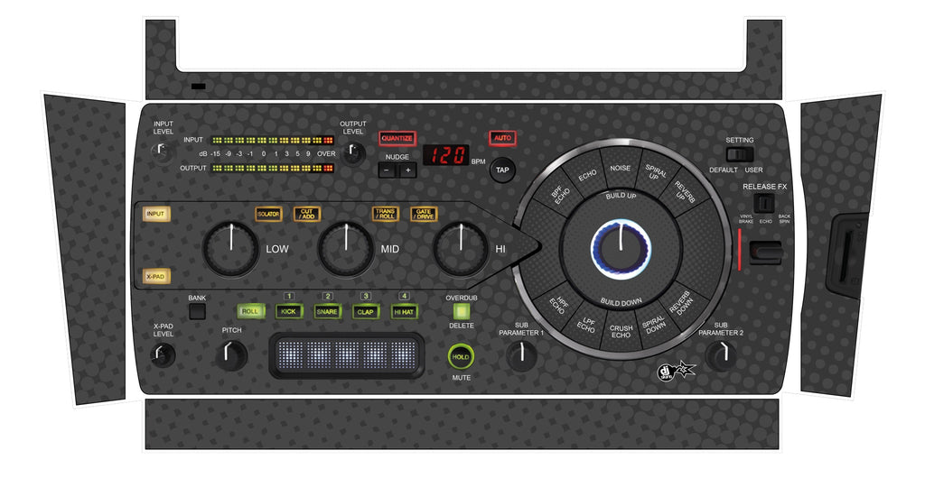 Pioneer DJ RMX 1000 Skin Gradienter Grey