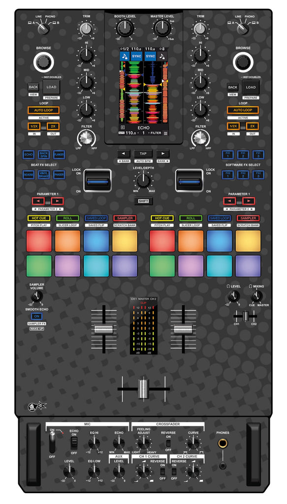 Pioneer DJ DJM S11 Skin Gradienter Grey