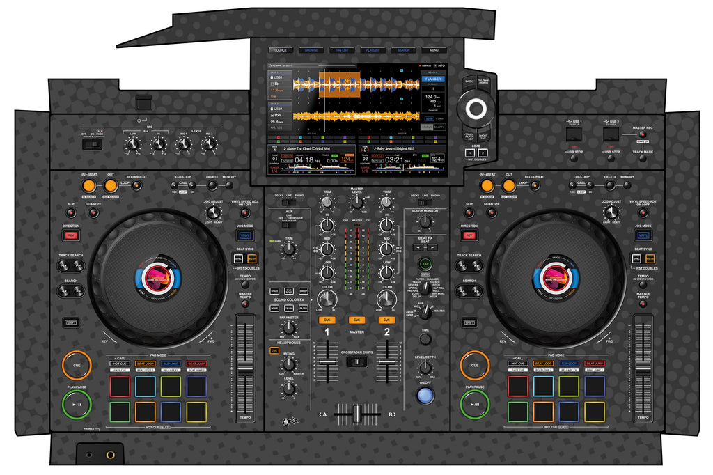 Pioneer DJ XDJ RX 3 Skin Gradienter Grey