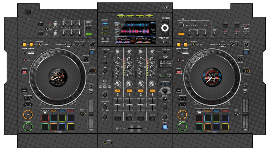 Pioneer DJ XDJ XZ Skin Gradienter Grey