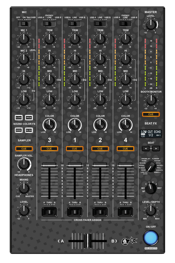 Pioneer DJ DDJ 1000 MIXER Skin Gradienter Grey