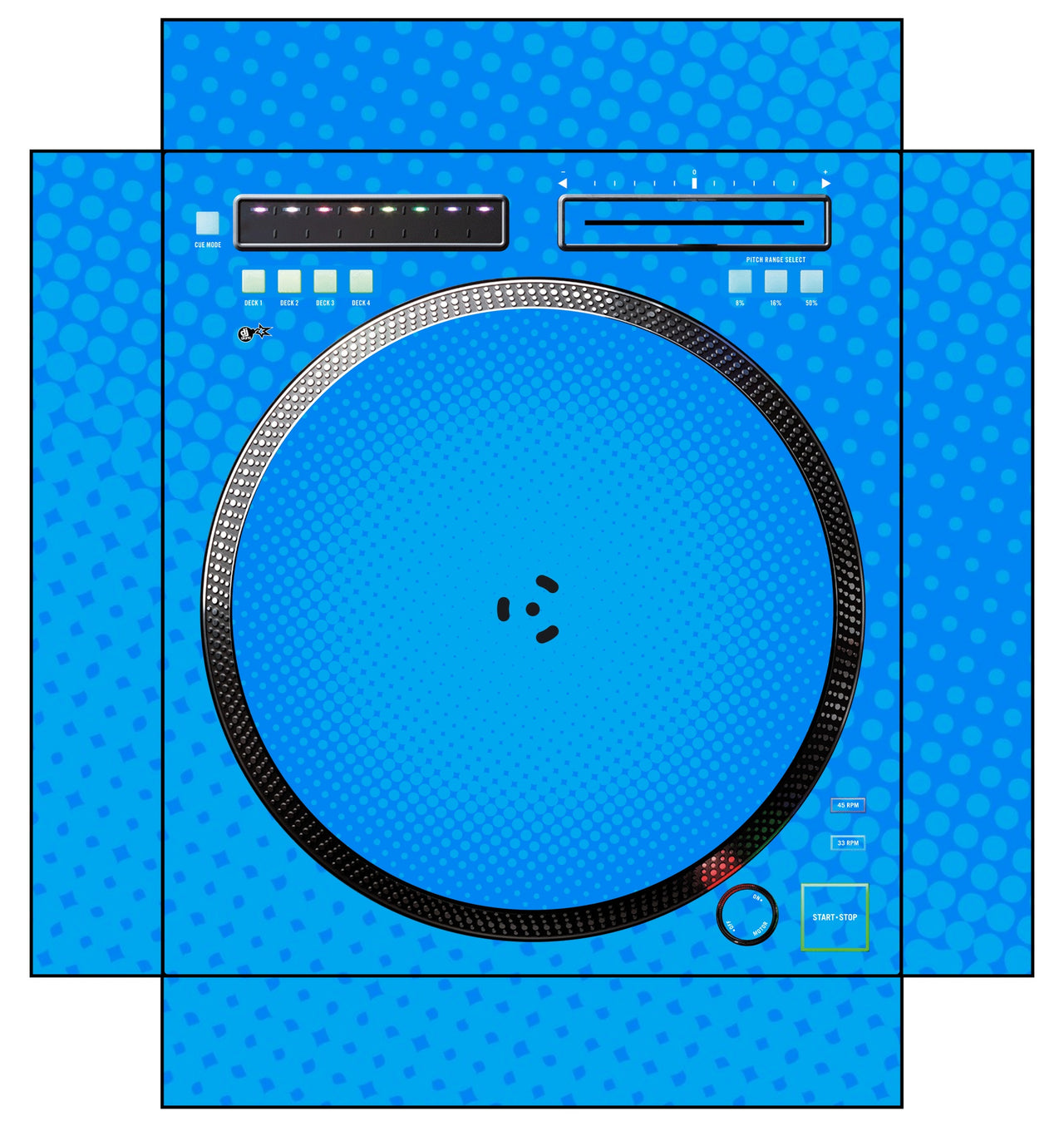 Rane TWELVE Skin Gradienter Blue Light