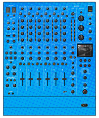Pioneer DJ DJM V10 LF Skin Gradienter Blue Light