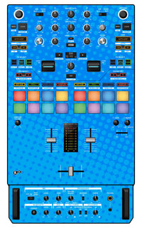 Pioneer DJ DJM S7 Skin Gradienter Blue Light