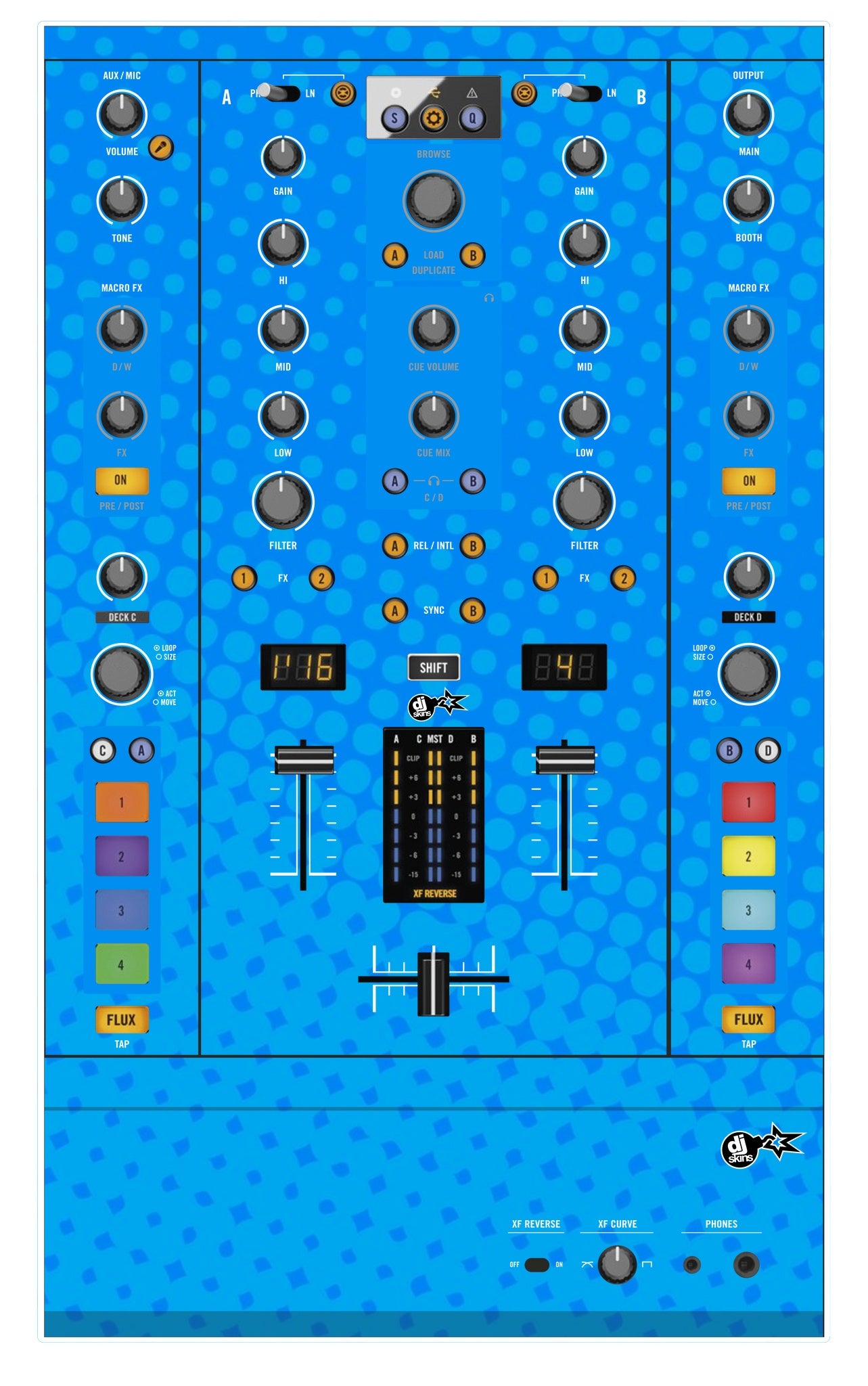 Native Instruments Z2 Skin Gradienter Blue Light