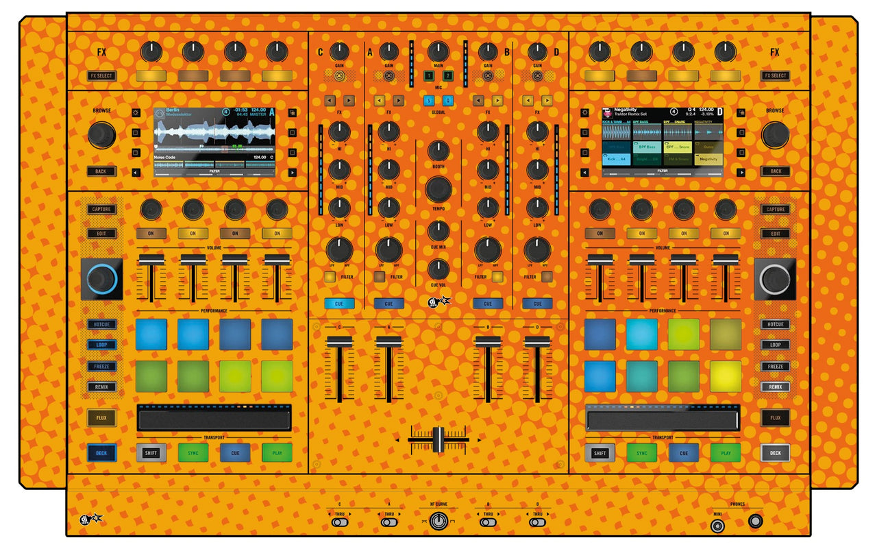 Native Instruments S8 Skin Gradienter Orange