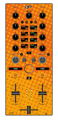 Reloop Mixtour Skin Gradienter Orange