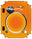 Technics 1200 / 1210 MK5 VERTICAL Skin Gradienter Orange