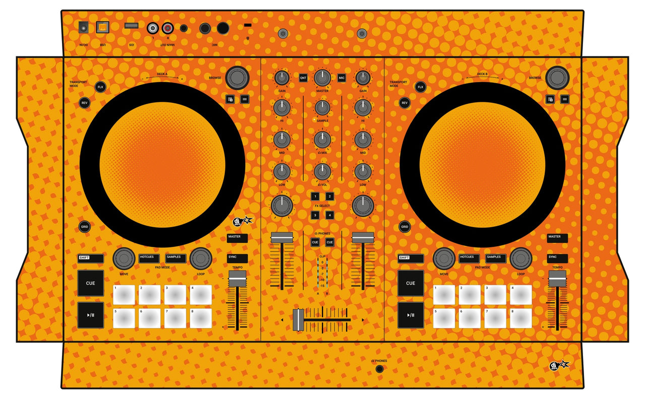 Native Instruments S2 MK3 Skin Gradienter Orange