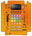 Pioneer DJ DJS 1000 Skin Gradienter Orange