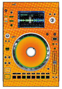 Denon DJ SC 5000 Skin Gradienter Orange