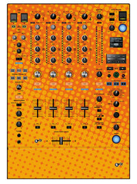 Pioneer DJ DJM 900 NEXUS 2 Skin Gradienter Orange