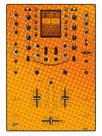 Pioneer DJ DJM 909 Skin Gradienter Orange