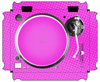Technics 1200 / 1210 MK5 Skin Gradienter Pink
