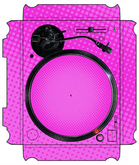 Technics 1200 / 1210 MK7 VERTICAL Skin Gradienter Pink