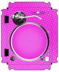Technics 1200 / 1210 MK2 VERTICAL Skin Gradienter Pink
