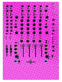 Allen and Heath XONE 92 Skin Gradienter Pink