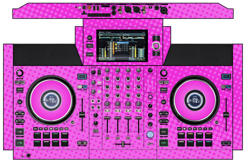 Denon DJ SC Live 4 Skin Gradienter Pink