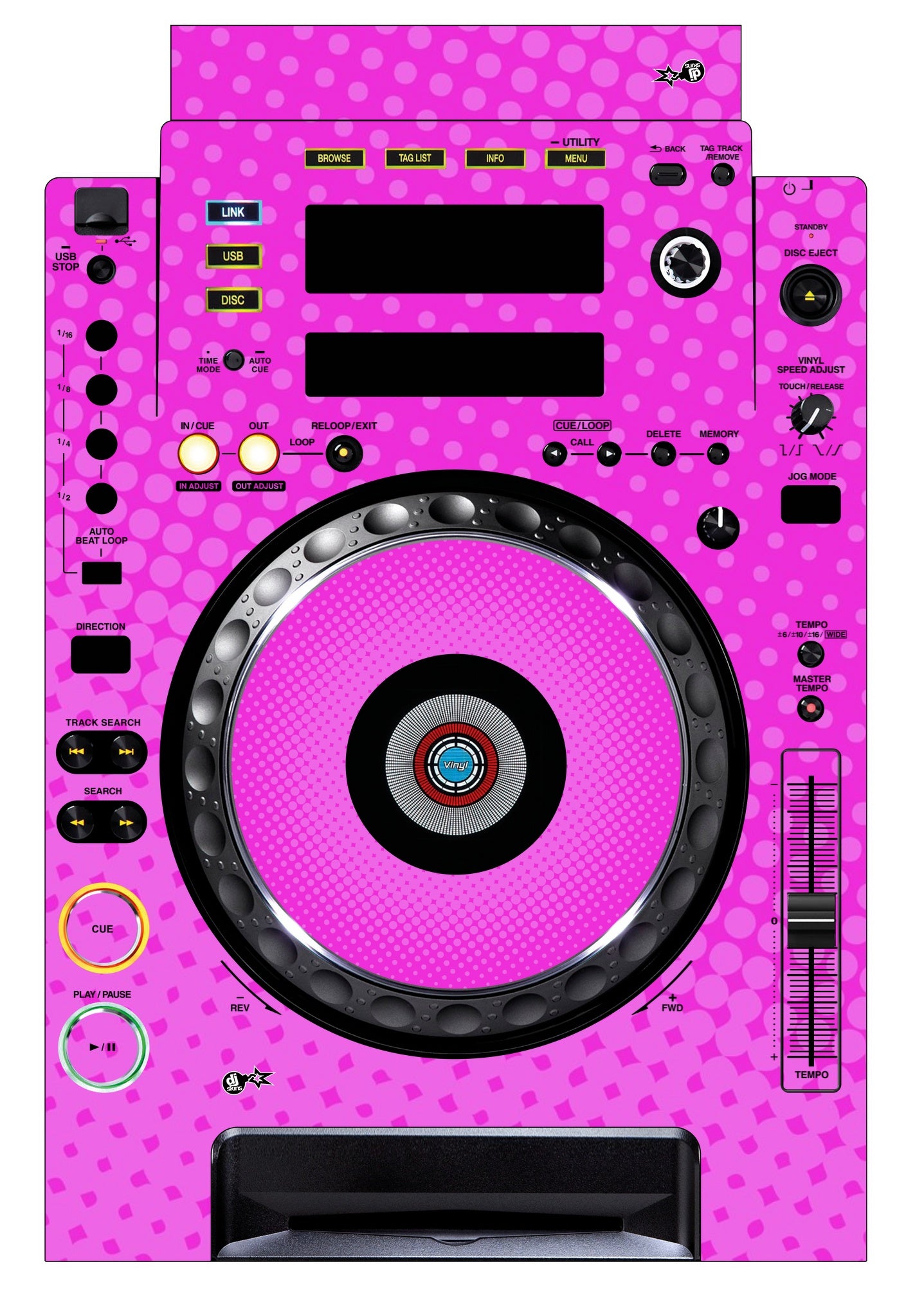 CDJ-900 (已存档) Professional multi player (black) - Pioneer DJ