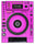 Pioneer DJ CDJ 850 Skin Gradienter Pink