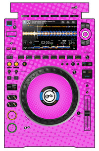 Pioneer DJ CDJ 3000 Skin Gradienter Pink