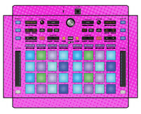 Pioneer DJ DDJ XP 1 Skin Gradienter Pink