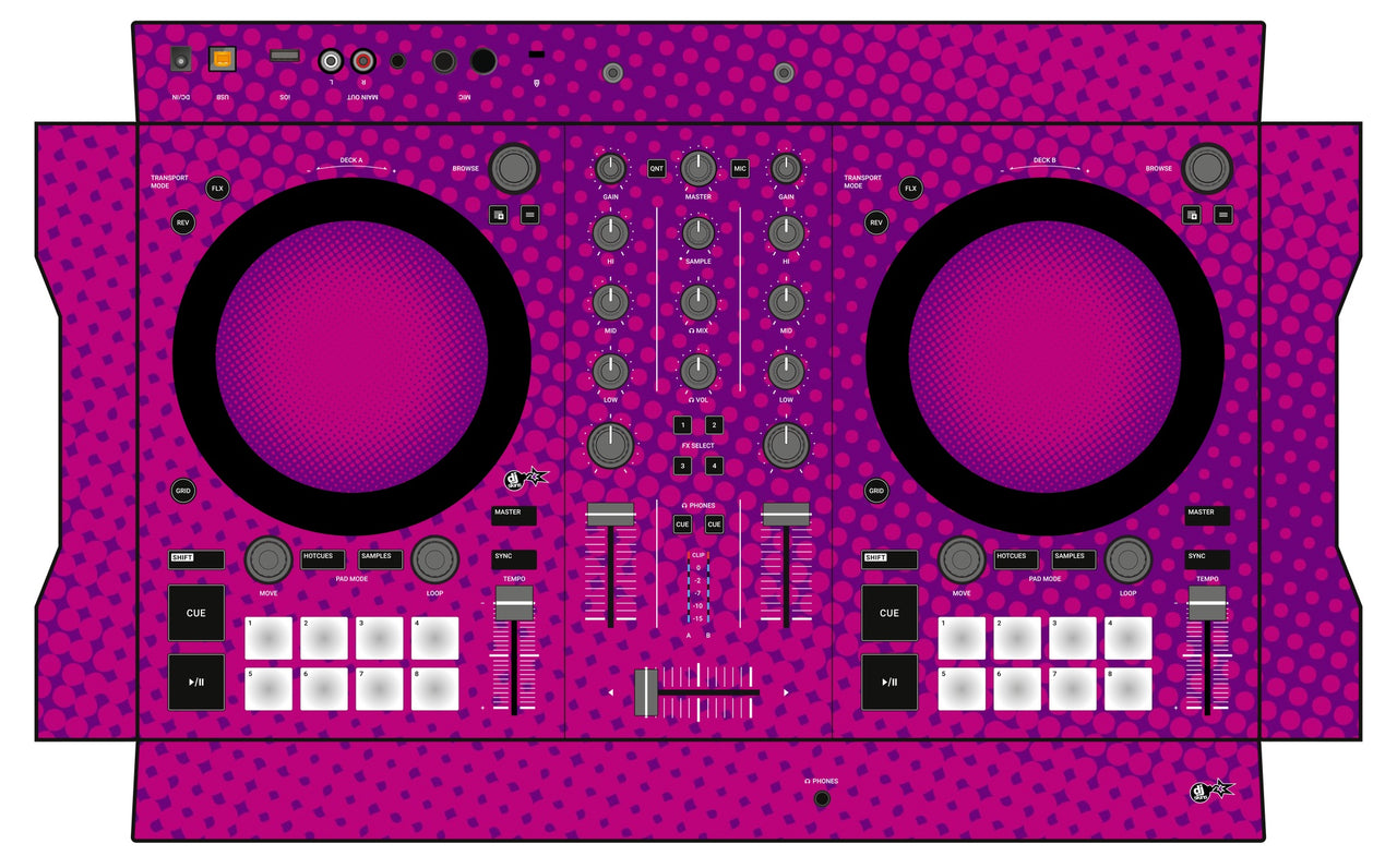 Native Instruments S2 MK3 Skin Gradienter Purple