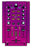 Akai Pro AMX Skin Gradienter Purple