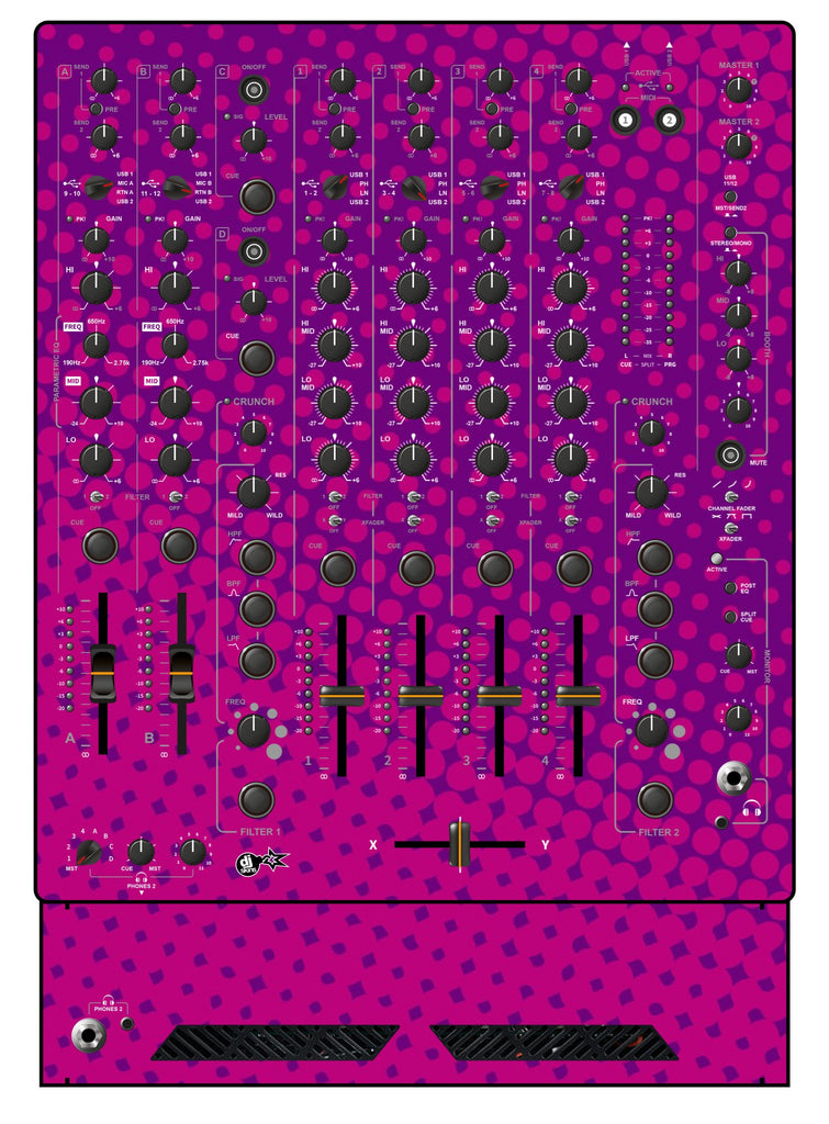 Allen and Heath XONE 96 Skin Gradienter Purple