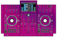 Denon DJ PRIME 4 Skin Gradienter Purple