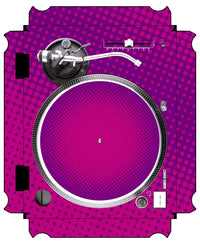 Technics 1200 / 1210 MK2 VERTICAL Skin Gradienter Purple