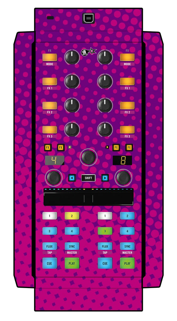 Native Instruments X1 MK2 Skin Gradienter Purple