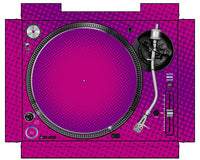 Pioneer DJ PLX 1000 Skin Gradienter Purple