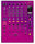 Pioneer DJ DJM 900 NEXUS Skin Gradienter Purple