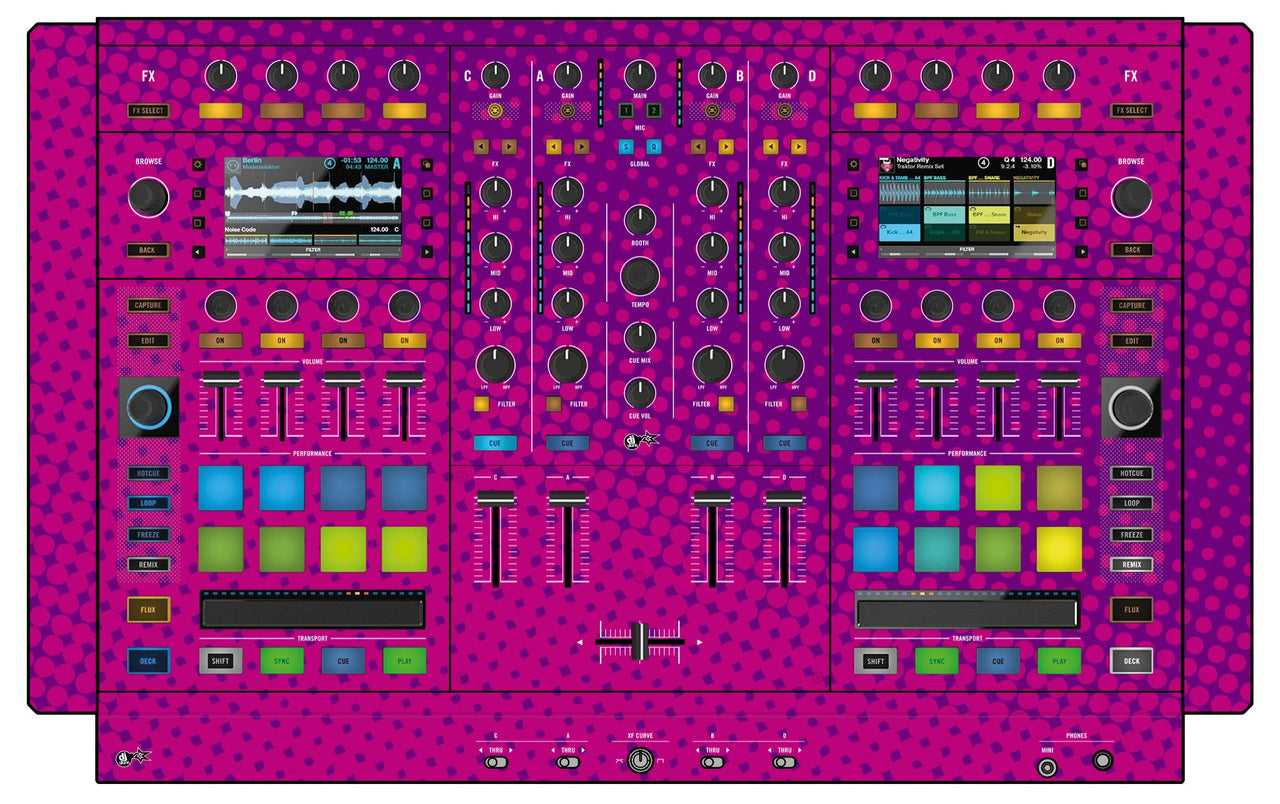 Native Instruments S8 Skin Gradienter Purple