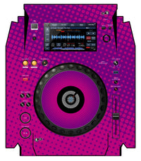Pioneer DJ XDJ 1000 Skin Gradienter Purple