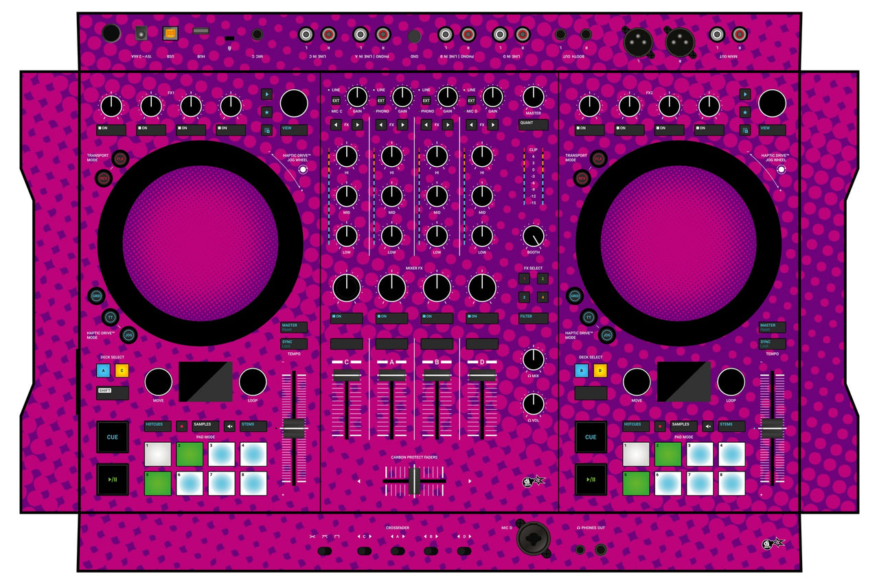 Native Instruments S4 MK3 Skin Gradienter Purple