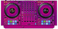 Pioneer DJ DDJ 1000 SRT Skin Gradienter Purple