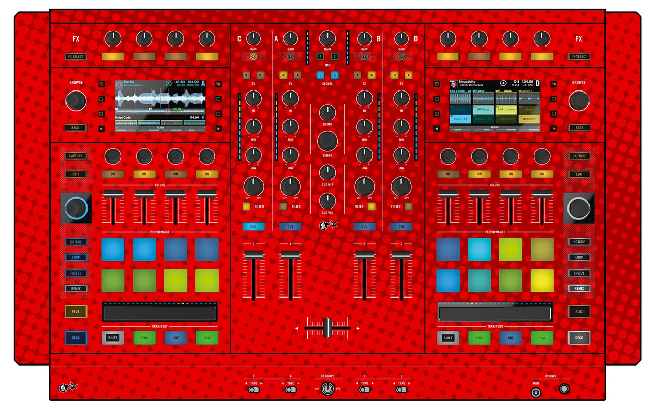 Native Instruments S8 Skin Gradienter Red