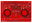 Denon DJ MC 6000 MK2 Skin Gradienter Red